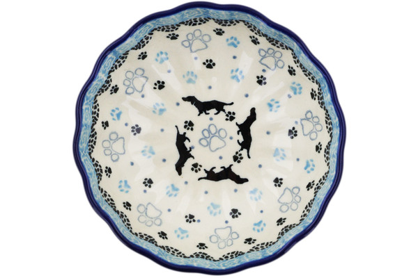 Scalloped Fluted Bowl 5"