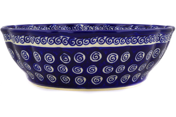 Fluted Bowl 10"