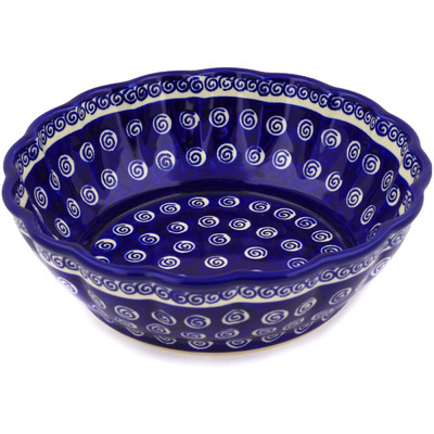 Fluted Bowl 10"