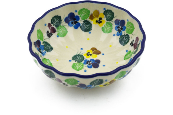 Scalloped Fluted Bowl 5"