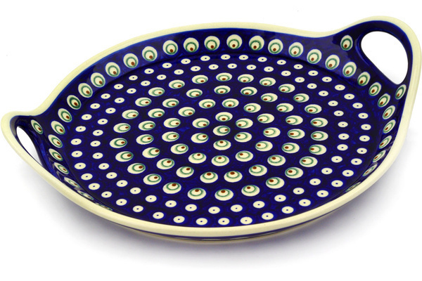 Tray with Handles 13"