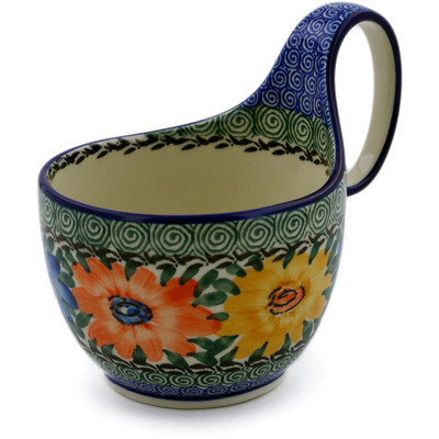 Bowl with Loop-Handle 6"