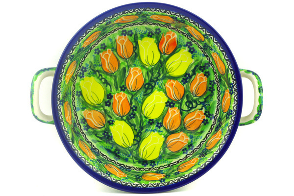 Round Baker with Handles 10"