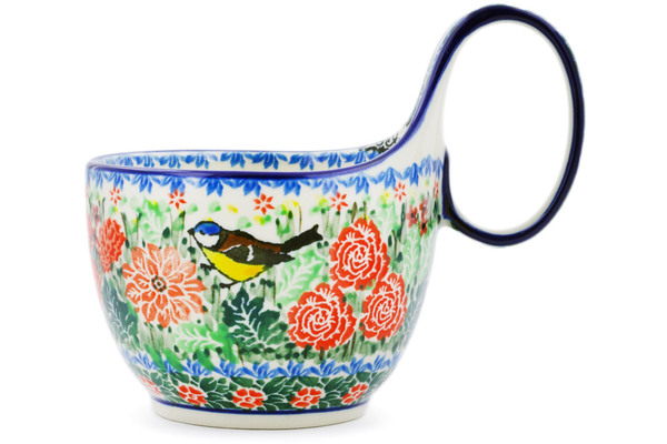 Bowl with Loop-Handle 6"