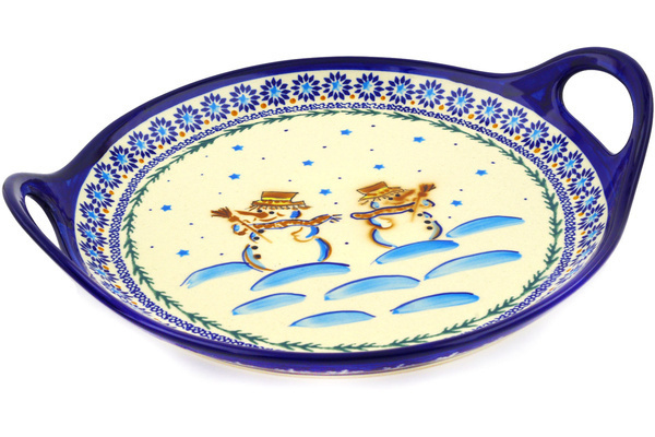 Tray with Handles 13"