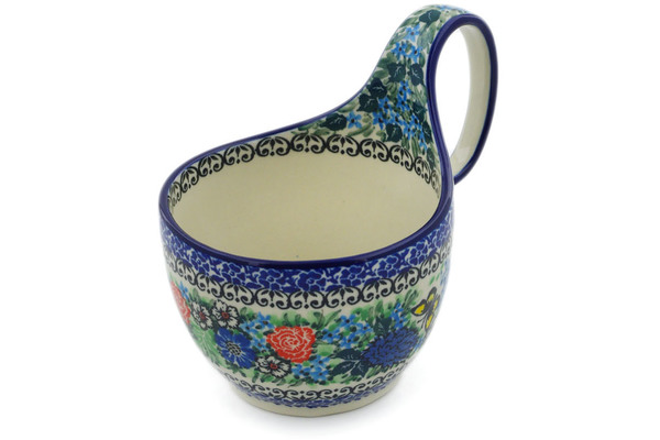 Bowl with Loop-Handle 6"