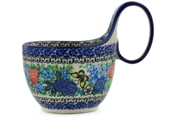 Bowl with Loop-Handle 6"