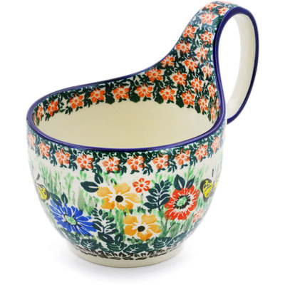 Bowl with Loop-Handle 6"