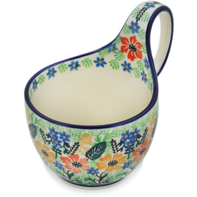 Bowl with Loop-Handle 6"