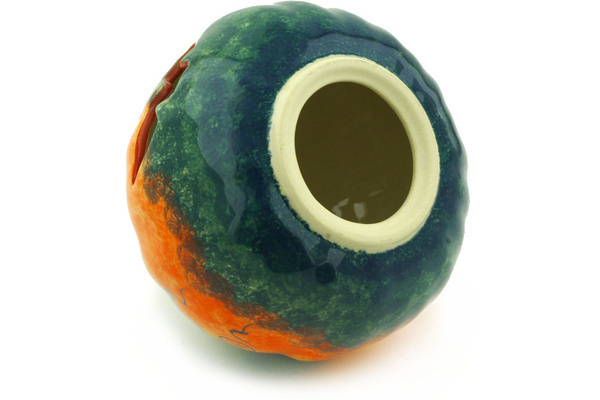 Jack O Lantern Candle Holder 6"