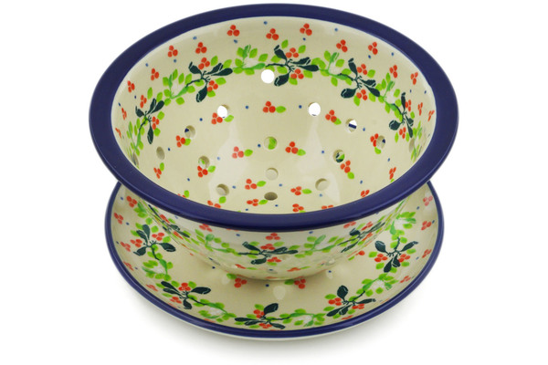 Colander with Plate 8"