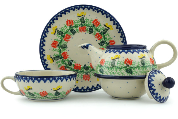 Tea Set for One 22 oz