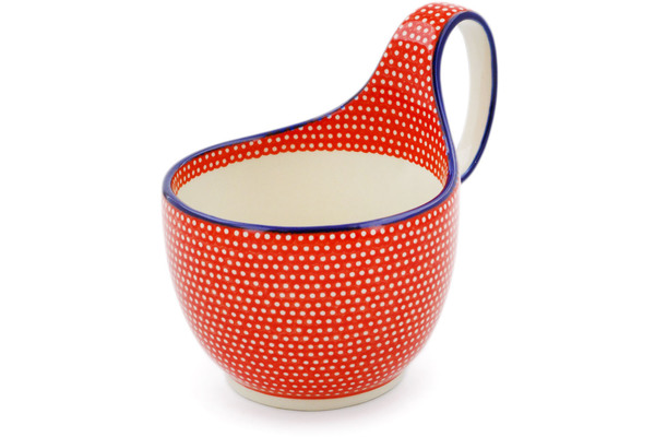 Bowl with Loop-Handle 6"