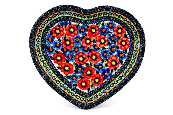 Heart Shaped Platter 11"