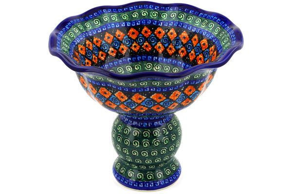 Bowl with Pedestal 9"
