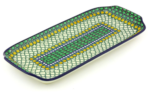 Platter with Handles 13"