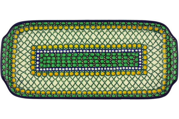 Platter with Handles 13"