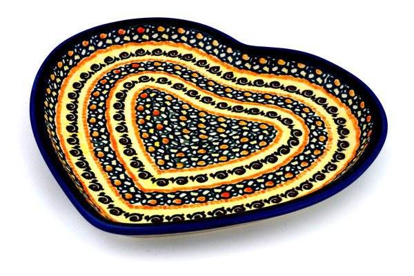 Heart Shaped Platter 11"