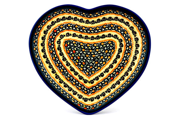Heart Shaped Platter 11"
