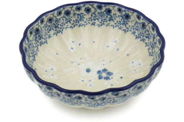 Scalloped Fluted Bowl 5"