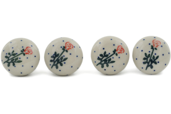 Set of 4 Drawer Pull Knobs 1-1/2 inch