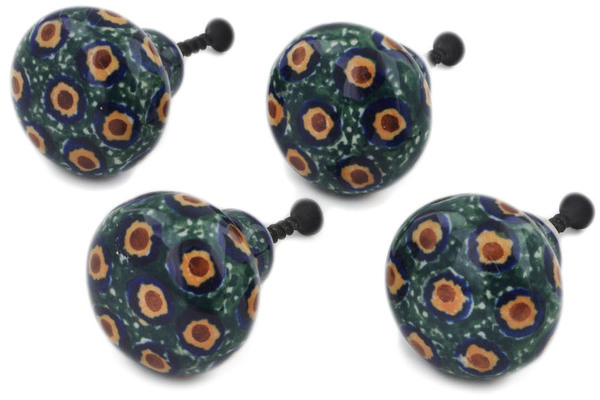 Set of 4 Drawer Pull Knobs 1-1/2 inch