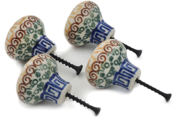 Set of 4 Drawer Pull Knobs 1-1/2 inch