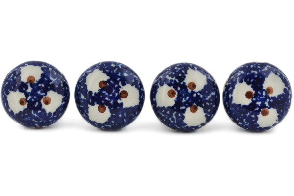 Set of 4 Drawer Pull Knobs 1-1/2 inch