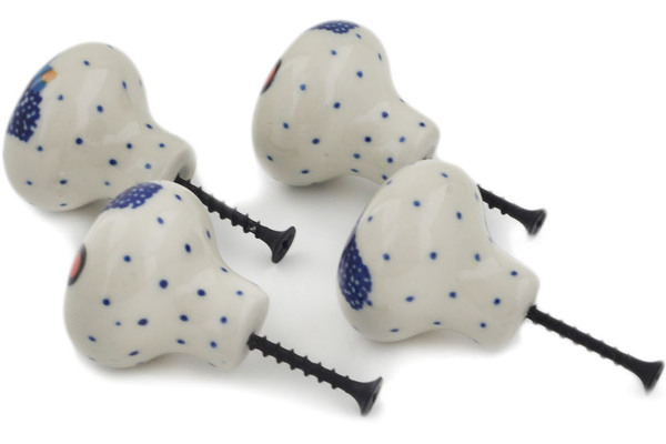 Set of 4 Drawer Pull Knobs 1-1/2 inch