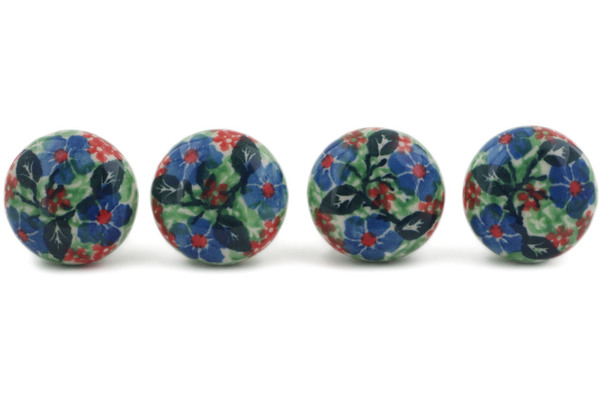 Set of 4 Drawer Pull Knobs 1-1/2 inch