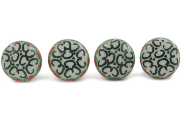 Set of 4 Drawer Pull Knobs 1-1/2 inch