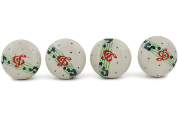 Set of 4 Drawer Pull Knobs 1-1/2 inch