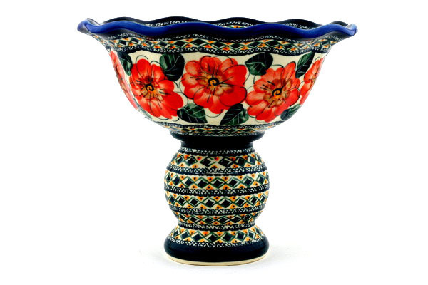 Bowl with Pedestal 9"