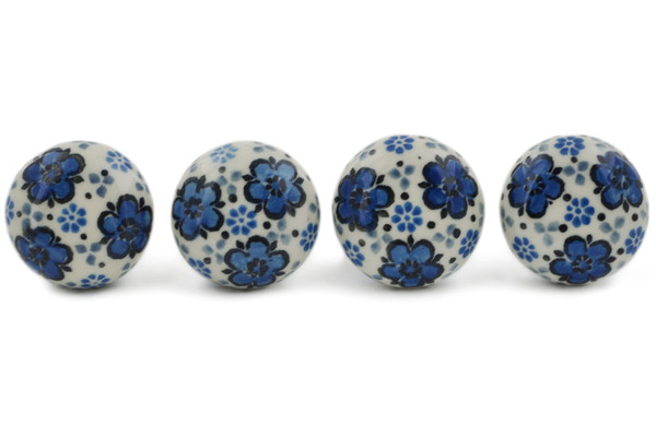 Set of 4 Drawer Pull Knobs 1-1/2 inch