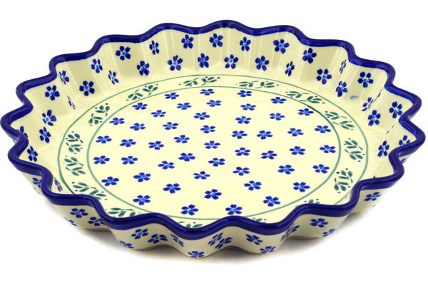 Fluted Pie Dish 13"