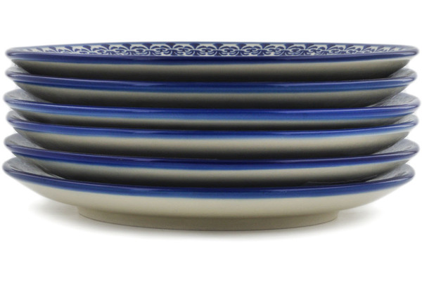 Set of 6 dessert plates