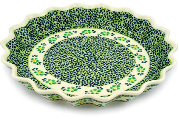 Fluted Pie Dish 13"