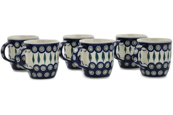 Set of Six 12oz Mugs