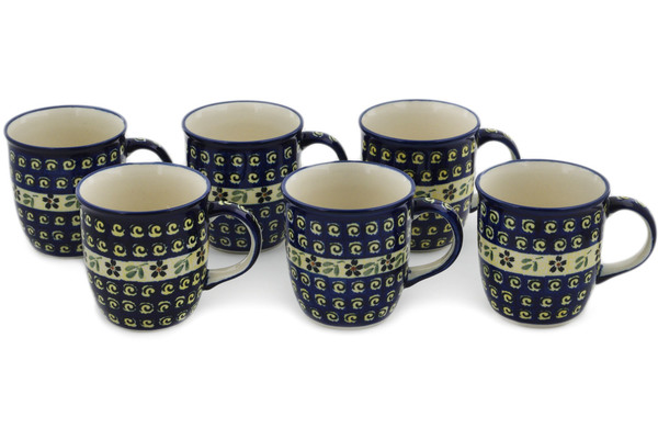 Set of Six 12oz Mugs
