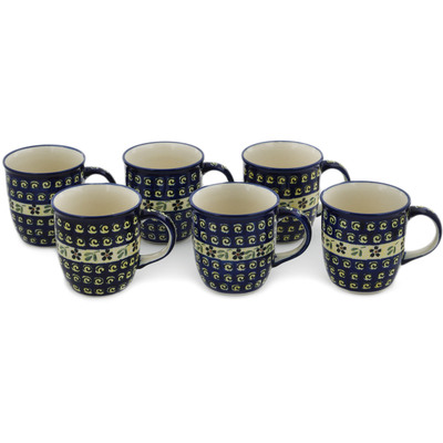 Set of Six 12oz Mugs