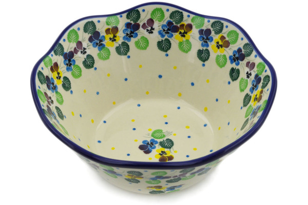 Scalloped Bowl 8"