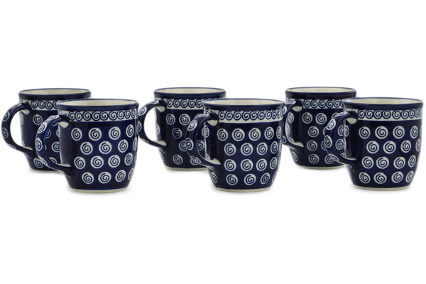 Set of Six 12oz Mugs