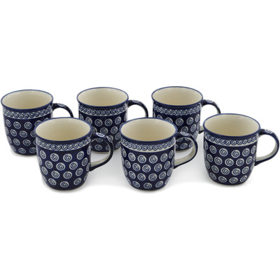 Set of Six 12oz Mugs
