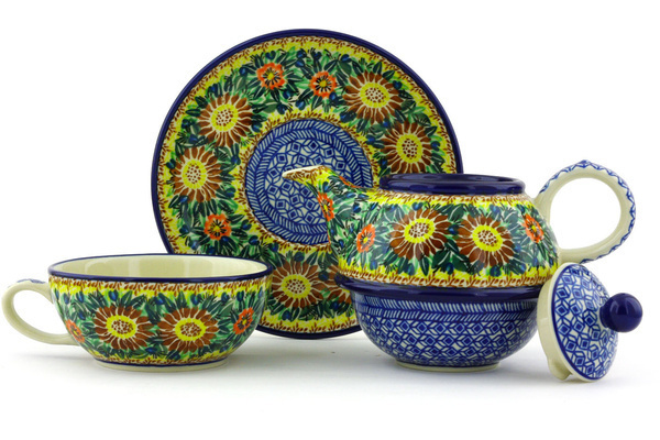 Tea Set for One 22 oz