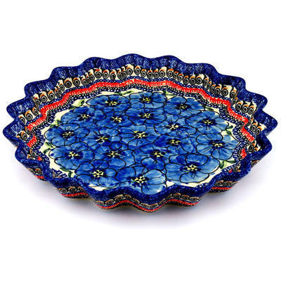 Fluted Pie Dish 13"