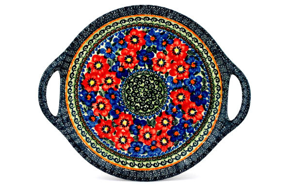 Tray with Handles 13"