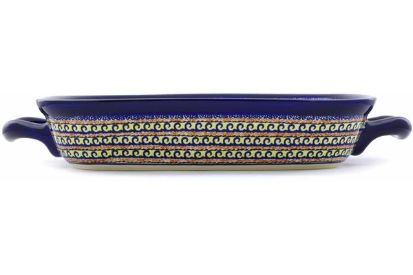 Rectangular Baker with Handles 18"