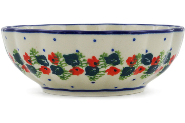 Scalloped Fluted Bowl 5"