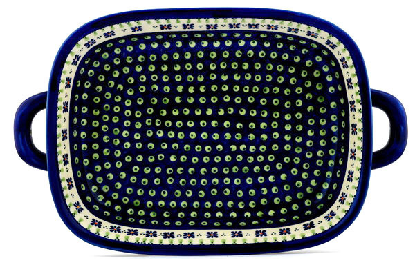 Rectangular Baker with Handles 18"