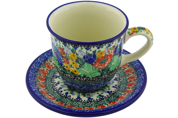 Cup with Saucer 10 oz